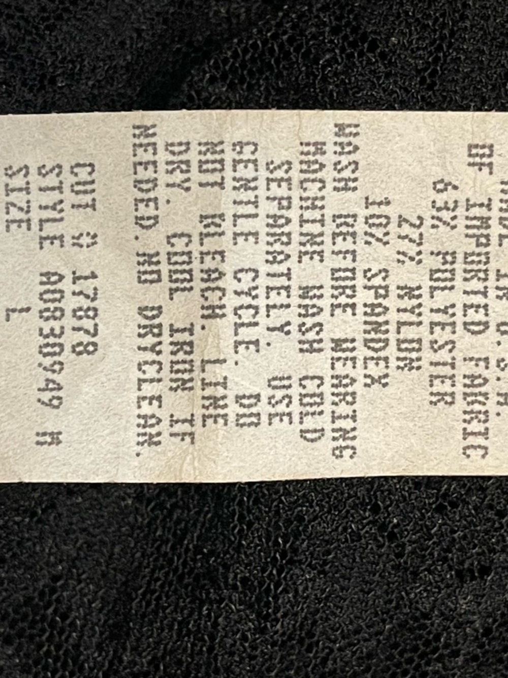 Vintage dressbarn Black Lace Cropped Open-Front Cardigan - Picture 6 of 7